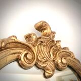 Miroir baroque doré