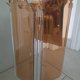 Pair of Italian smoked glass wall lights 1970