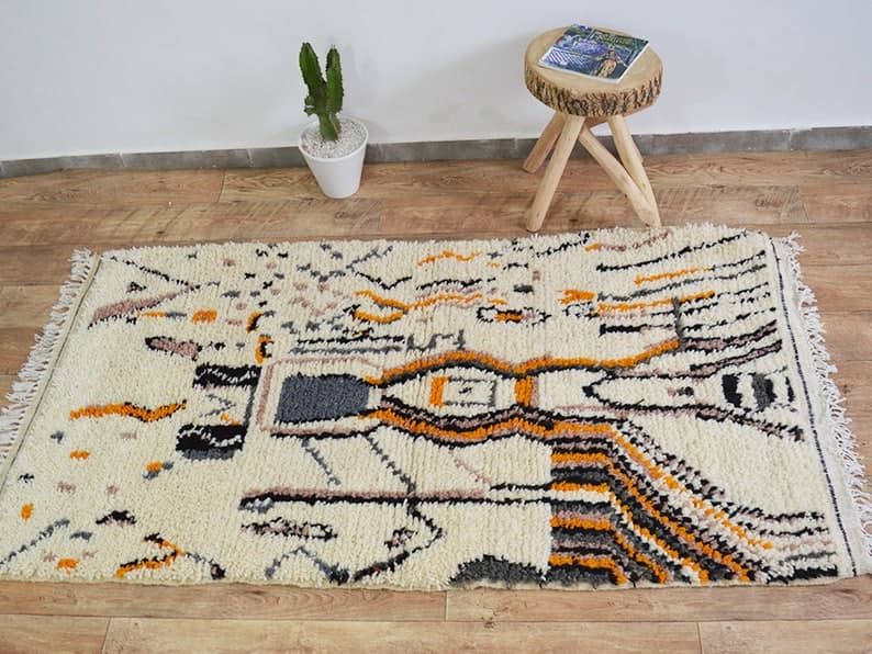 Moroccan carpet 189x100cm