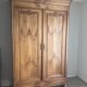 Antique cherry wood wardrobe