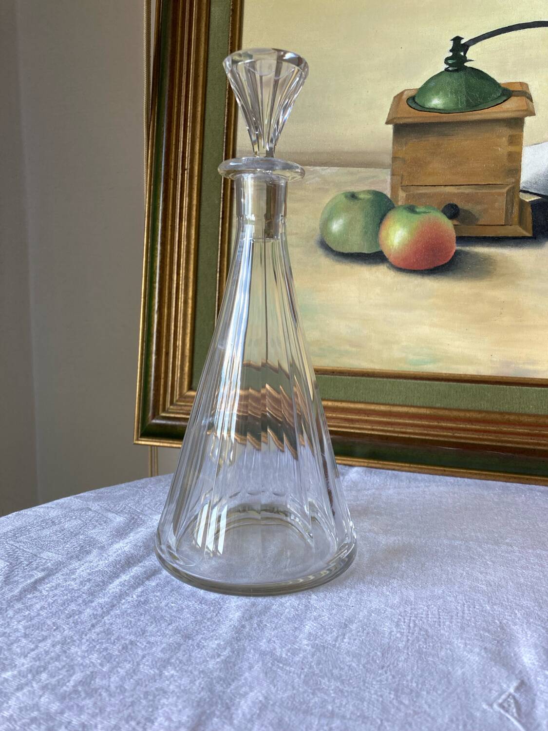 Baccarat crystal carafe