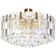 Superb brass and Murano glass light fixture Palazzo, Kalmar, Austria, 1970.