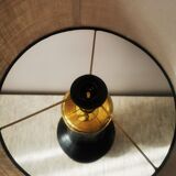 Black ceramic lamp