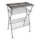 Metal magazine/vinyl rack