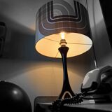 Foot lamp tulip Paloma seventies pattern