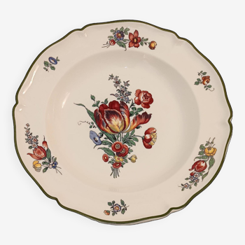 Villeroy & Bosch soup plate - Tulip and flowers