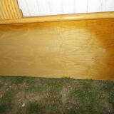 Rattan headboard