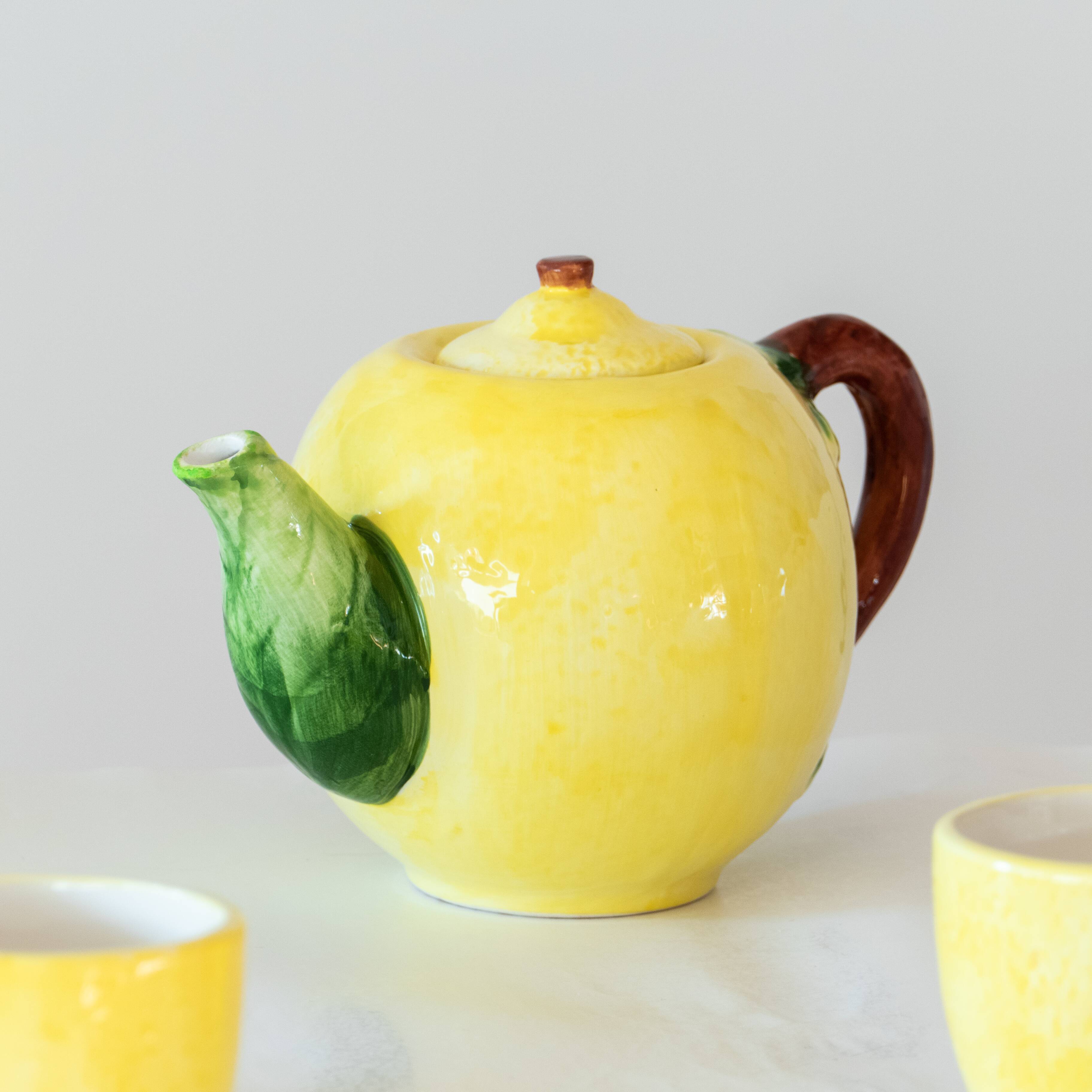 Lemon slurry tea/coffee set
