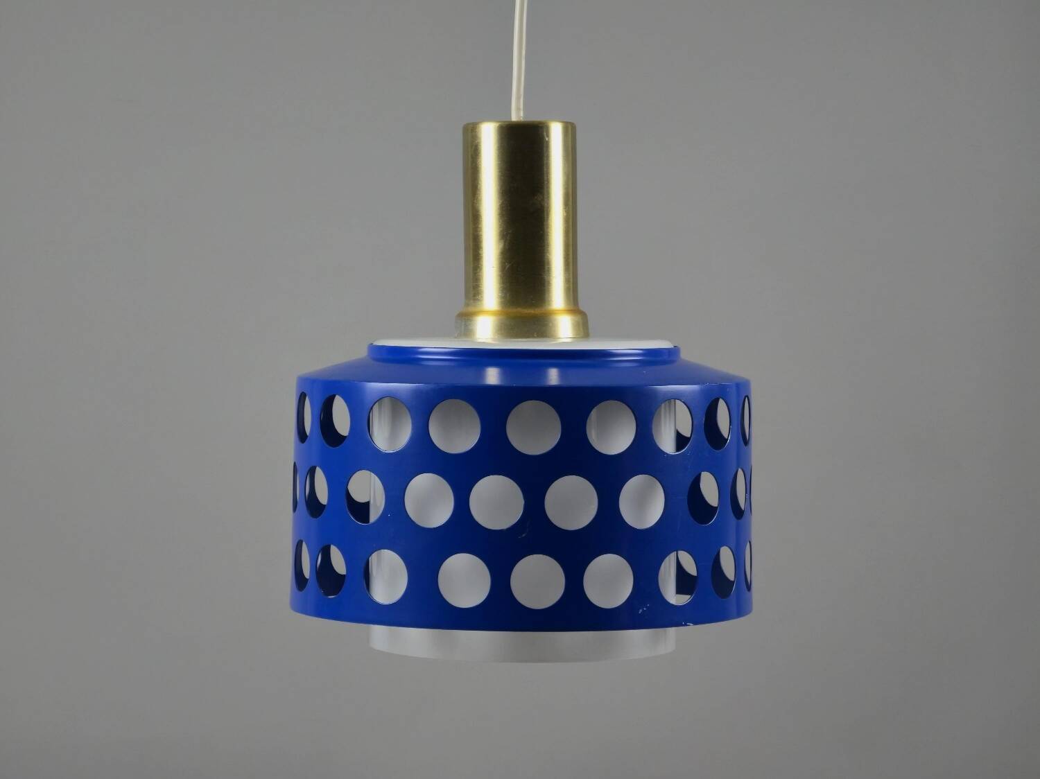 1970s finnish space-age lynx pendant lamp by kai finnmark