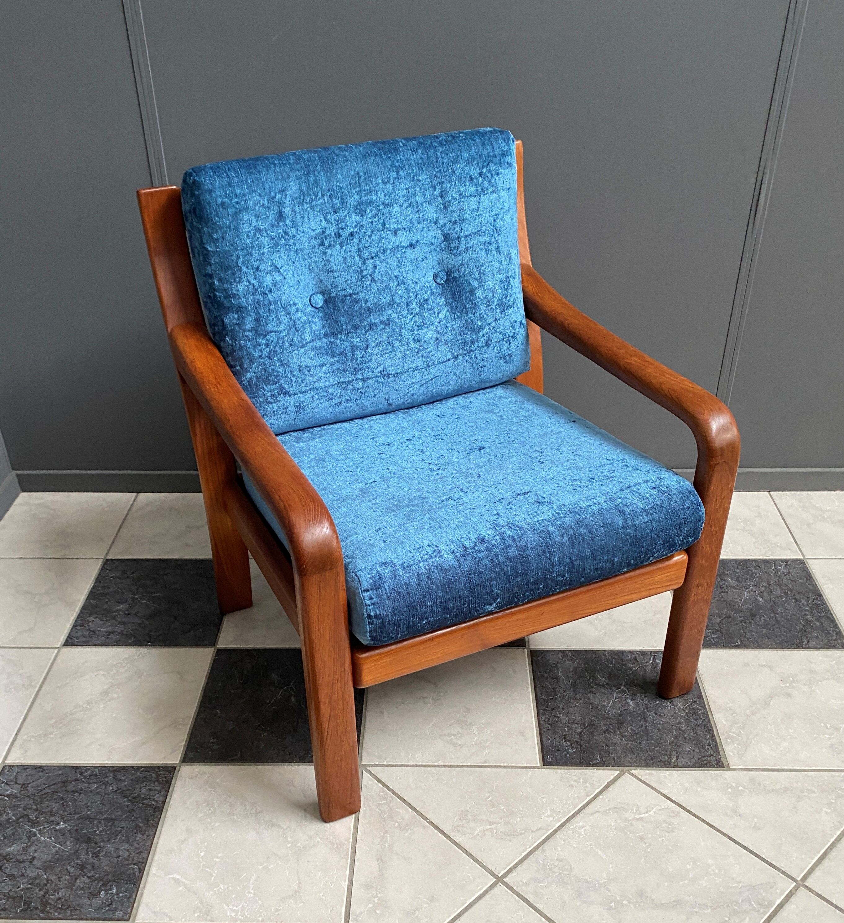 Teak chair 1960s
