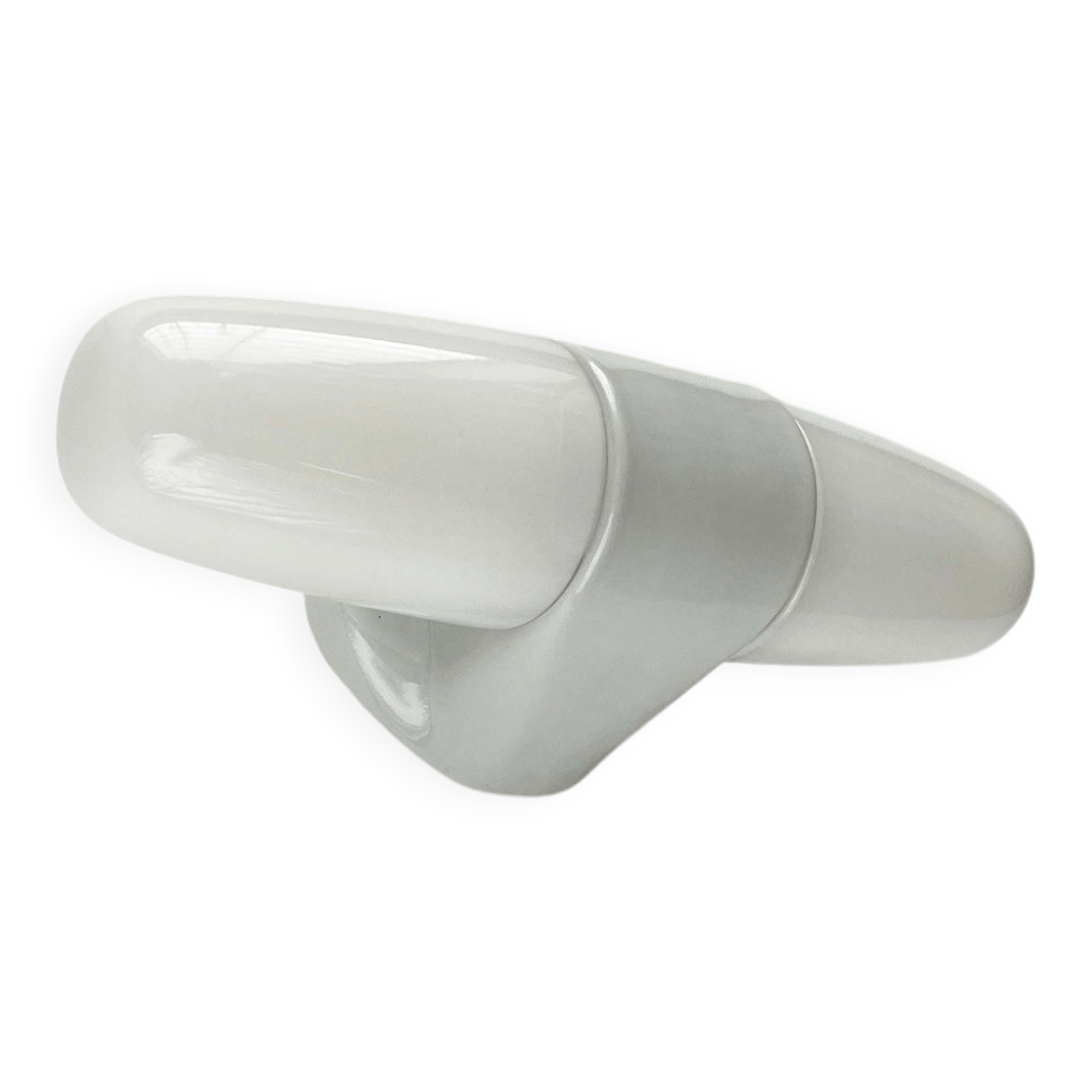 6068 mirror applique in mid-century modern style by Wilhelm Wagenfeld for Lindner, 1950s.