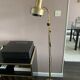 Scandinavian brass floor lamp