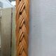 Large rattan mirror