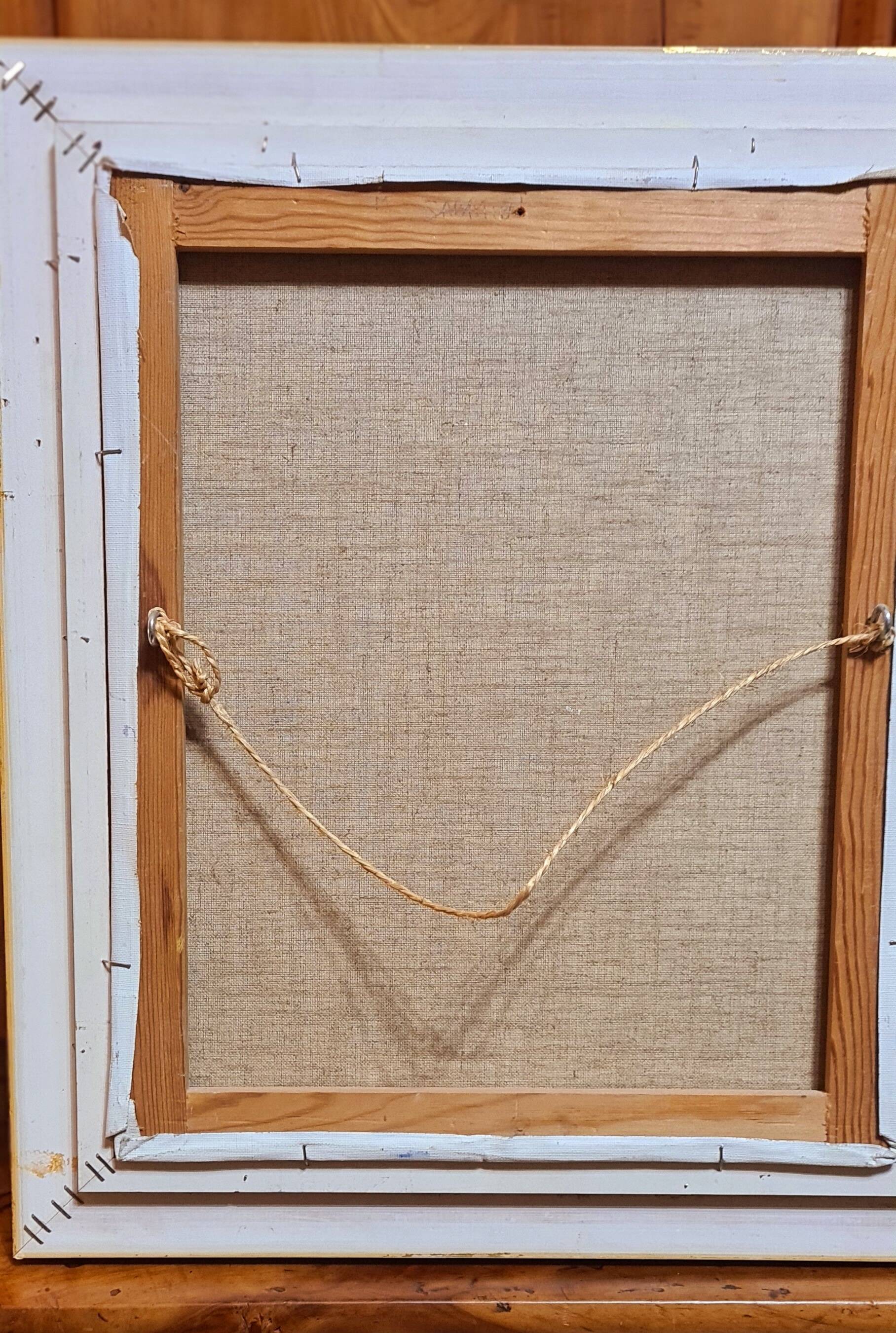 Large Oil on canvas Renaud Gouiran