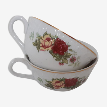 Tasses porcelaine