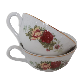 Tasses porcelaine