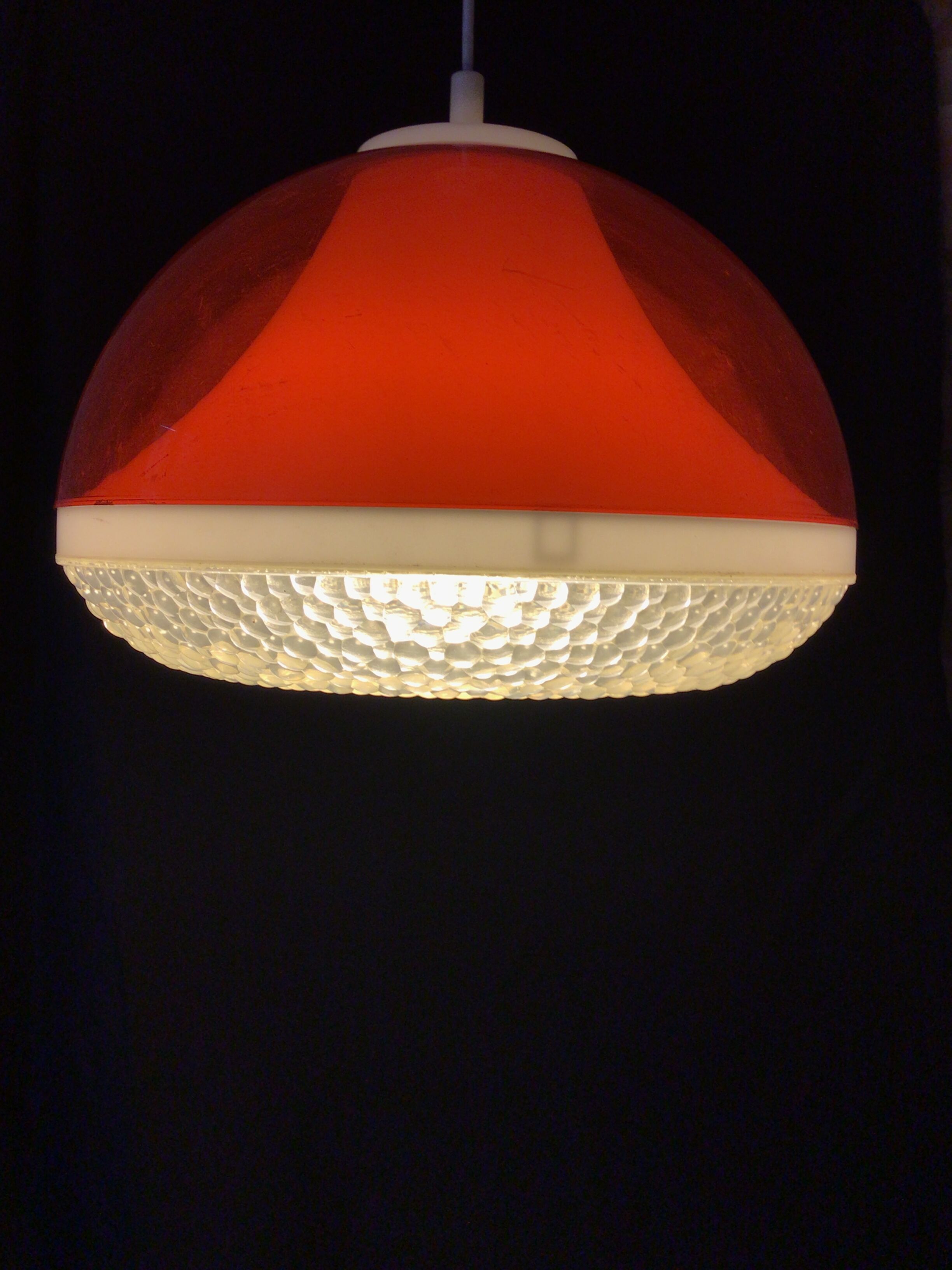Suspension UFO SpaceAge vintage