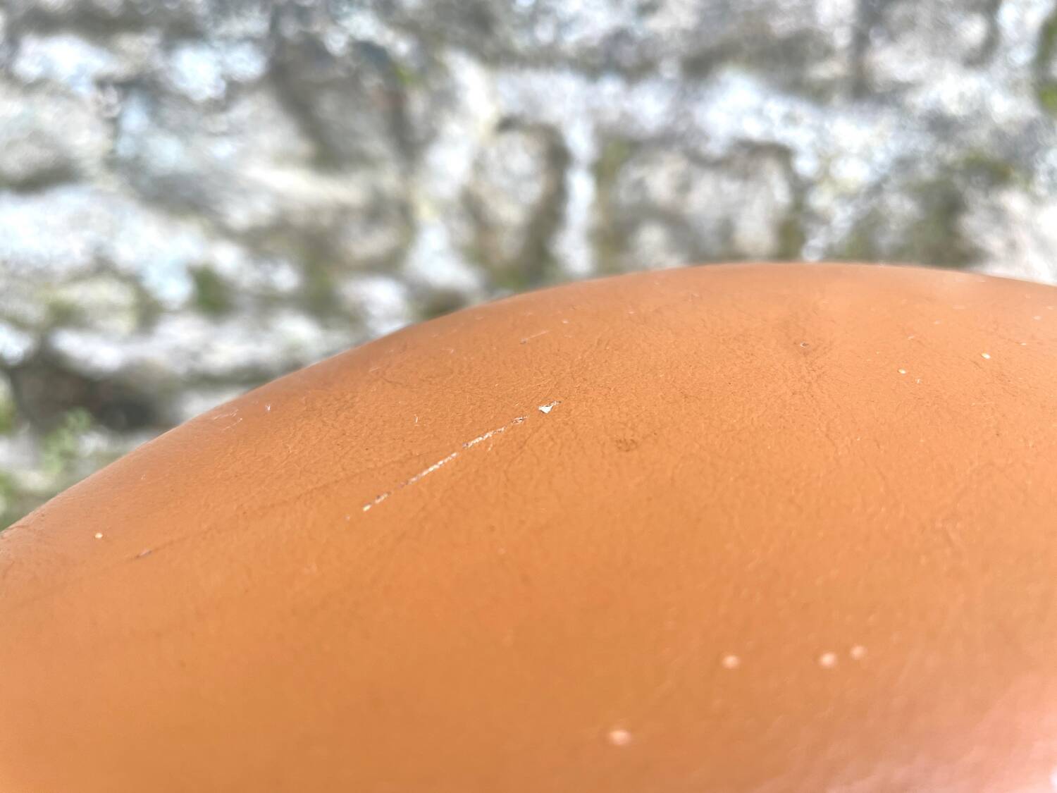 Pair of studded leather bar stools