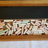 Children's Slate-Mac Teak Book / Playful Toy Slate + Chalk