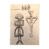 Drawing Sculptures Burkina