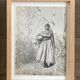 Photographie originale de Suraj N. Sharma : jeune femme et amphore