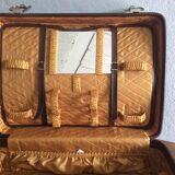 Vintage travel suitcase