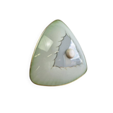 Vintage glass ceiling light / ceiling lamp