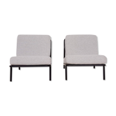Ensemble de 2 chauffeuses d'Alf Svensson pour Dux modèle 013, 1960