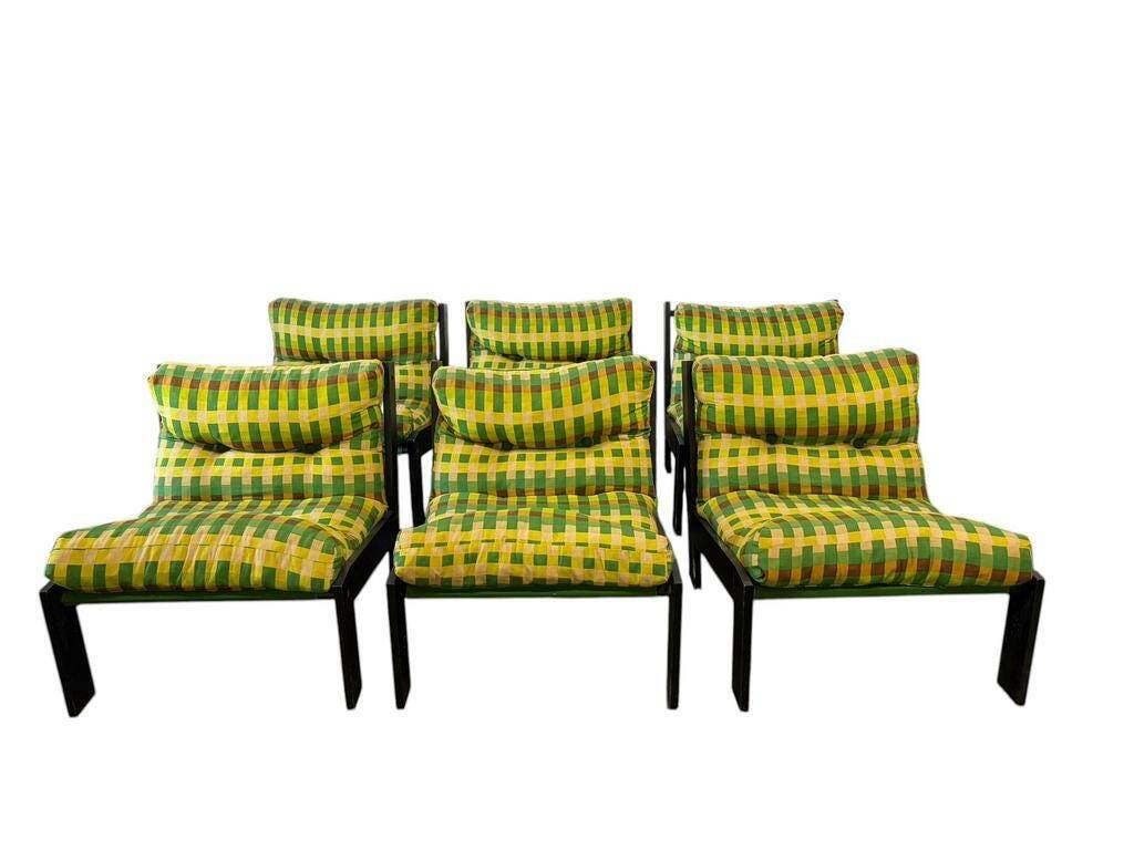 Vintage green modular lounge chair