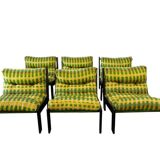 Vintage green modular lounge chair