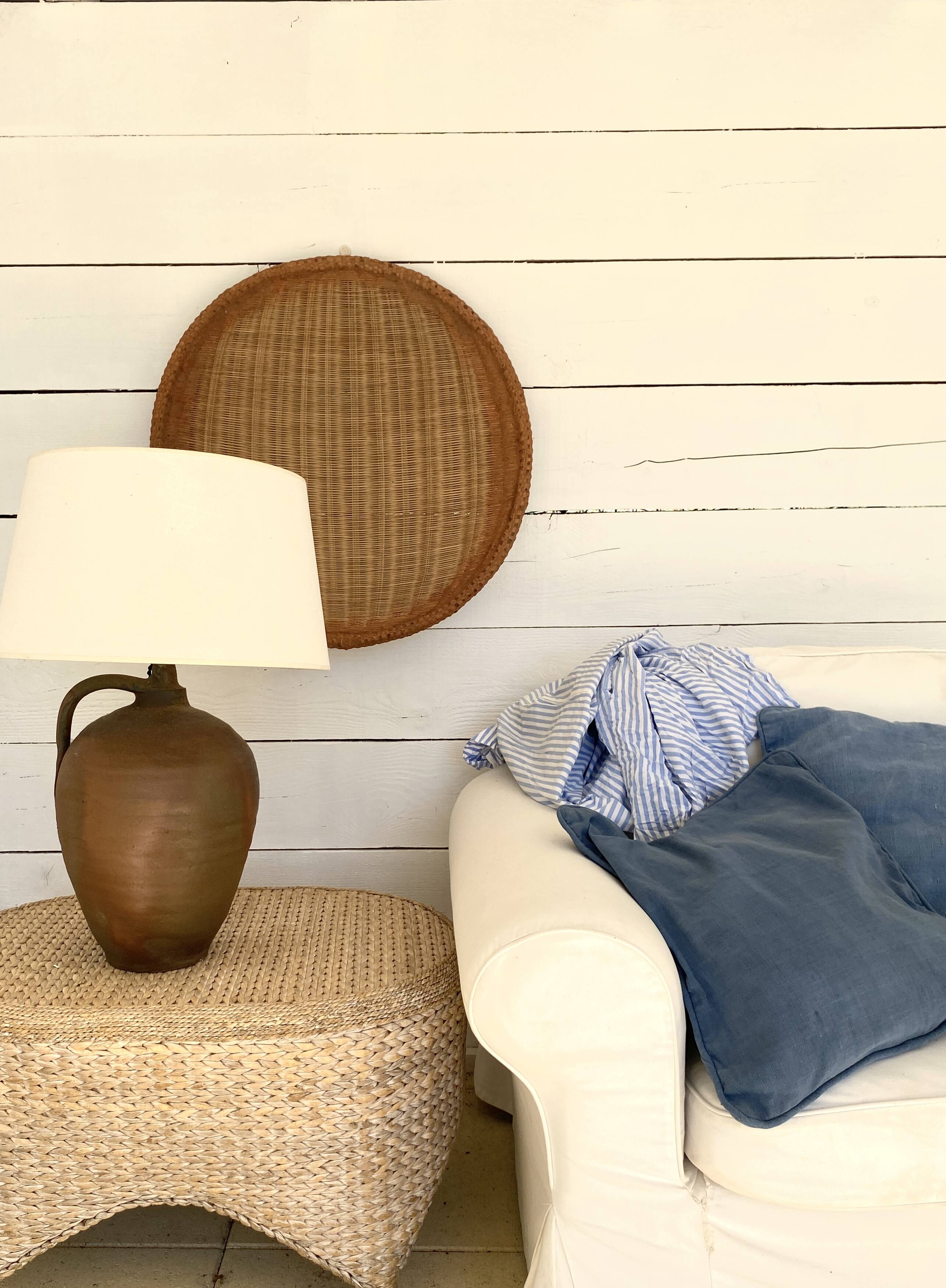 Plateau  paille 73 cm