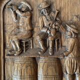 Superb Breton buffet finely carved