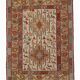 Handwoven Sumakh Kilim Rug, Wool & Silk Tribal Flatweave 103 x 73 cm