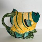 Vintage zoomorphic slip pitcher