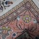 Handmade vintage Indian Agra rug 71cm x 142cm, 1960s