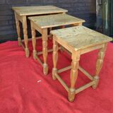 Trundle table, solid oak