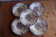 Set of 5 Longwy plates model Spring