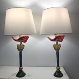 Pair of table lamps Fondica, Pierre Casenove, 1994