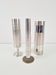 Brutalist Sculptural Metal and Brass Vases from BMF, Germany, 1960s, Set of 3