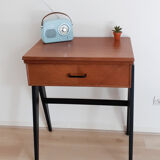 Desk, teak sewing table