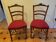 2 Louis XVI style chairs