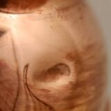 Pair of Swedish copper candlesticks from the mid-century by ALB Lindstrom Eskiltuna.