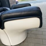 Joe Colombo Elda design armchair, Longhi edition