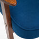366 armchair / indigo velor