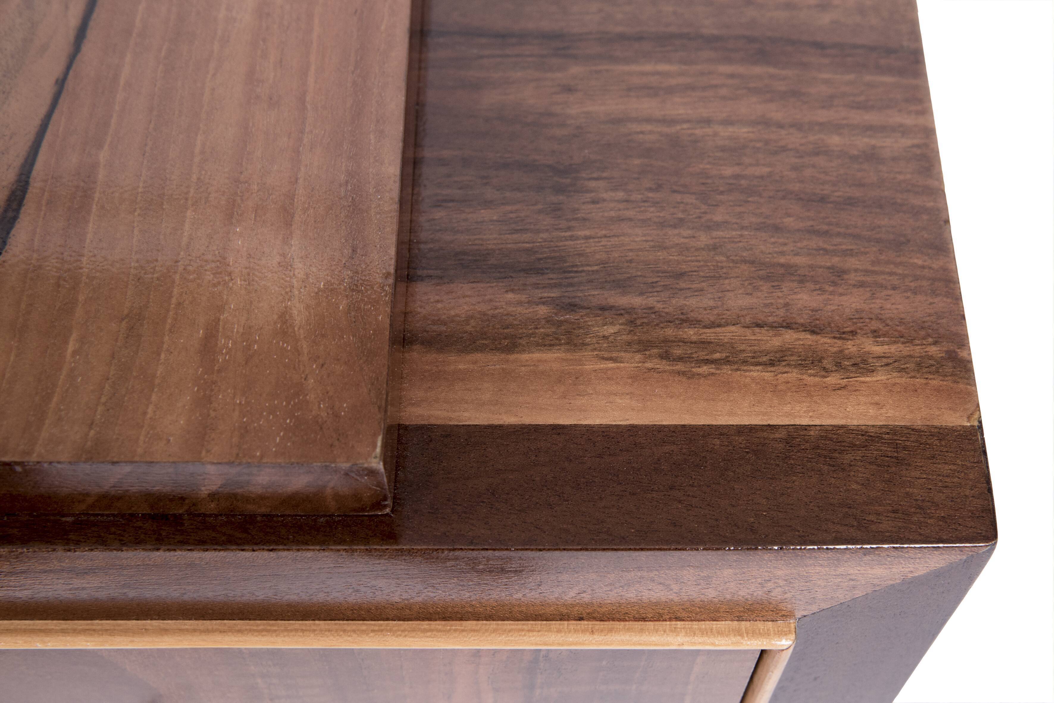 De Coene workshop art-deco walnut chest of drawers