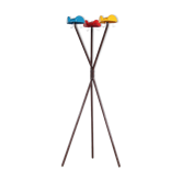 1960s Tricorno coat rack by Enzo Mari for Danese, Italy