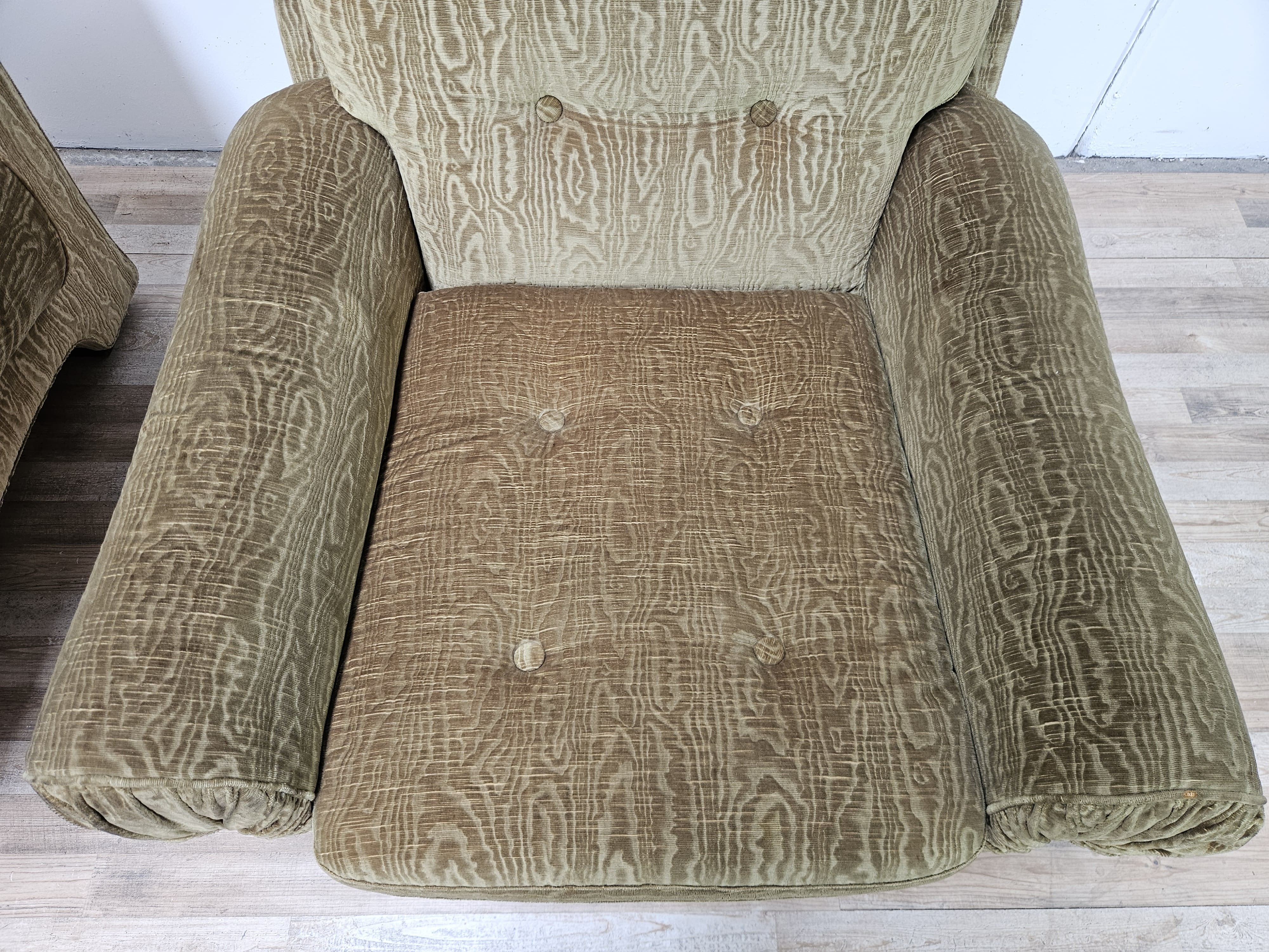 Pair of Italian armchairs from the 1970s