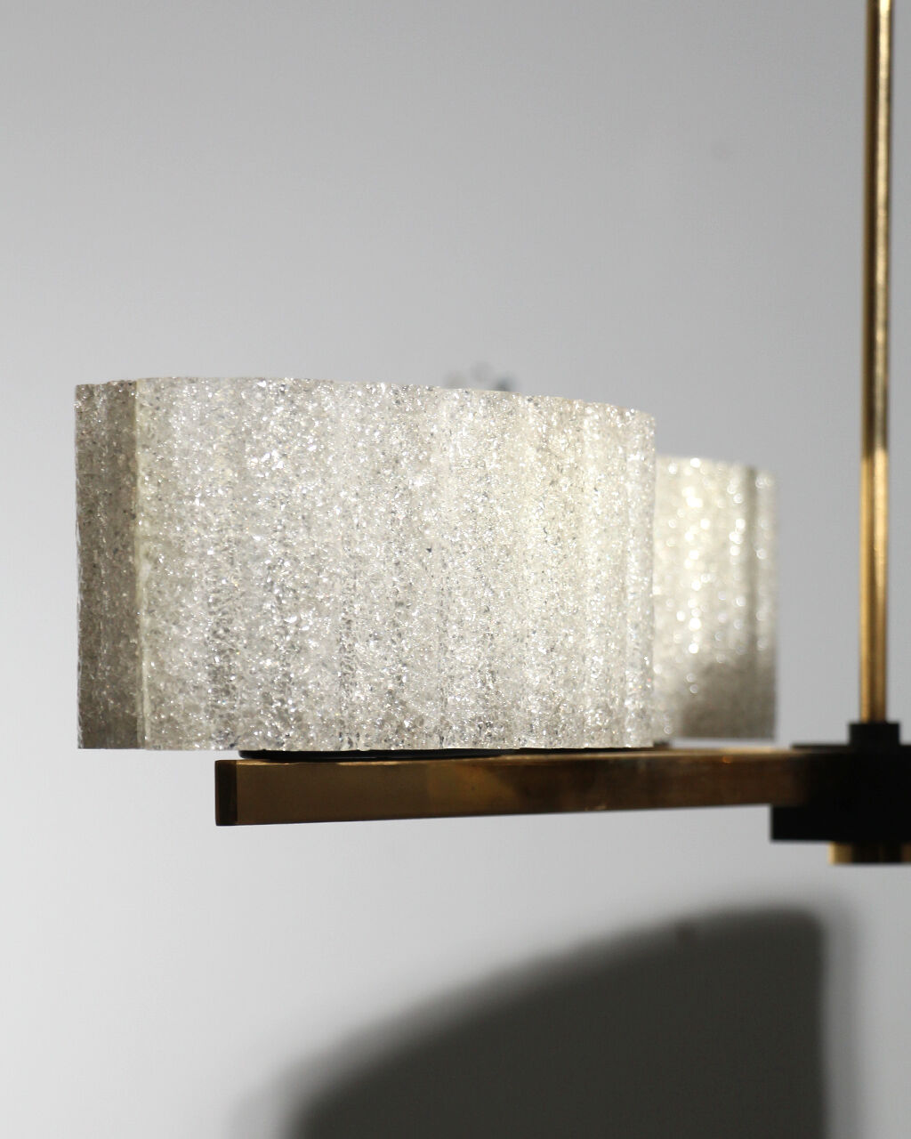 Pendant chandelier 1960 Arlus