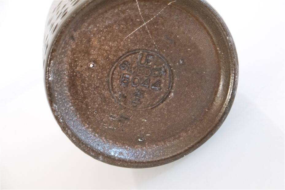 Swedish ceramic vase from Uppsala Ekeby 1970