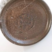 Swedish ceramic vase from Uppsala Ekeby 1970